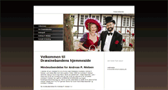 Desktop Screenshot of draesinebanden.dk